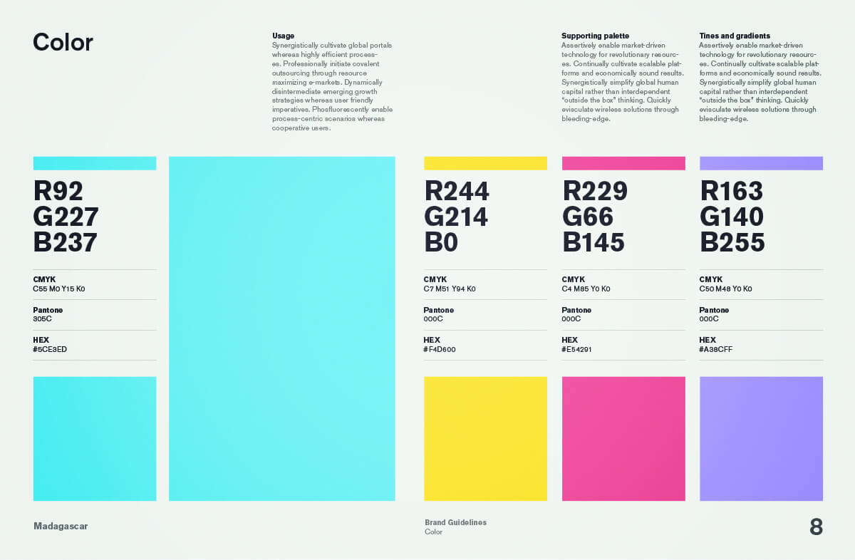 Brand Guidelines Sample