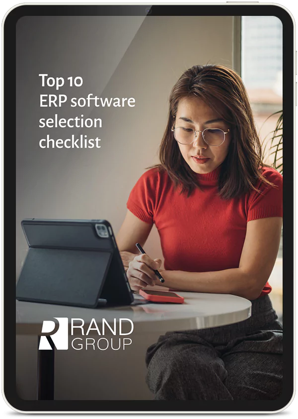 Top 10 ERP software selection checklist