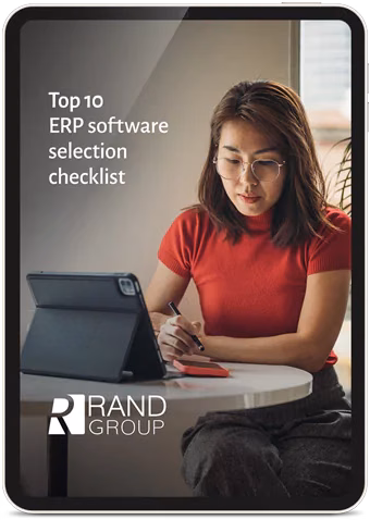 Top 10 ERP software selection checklist