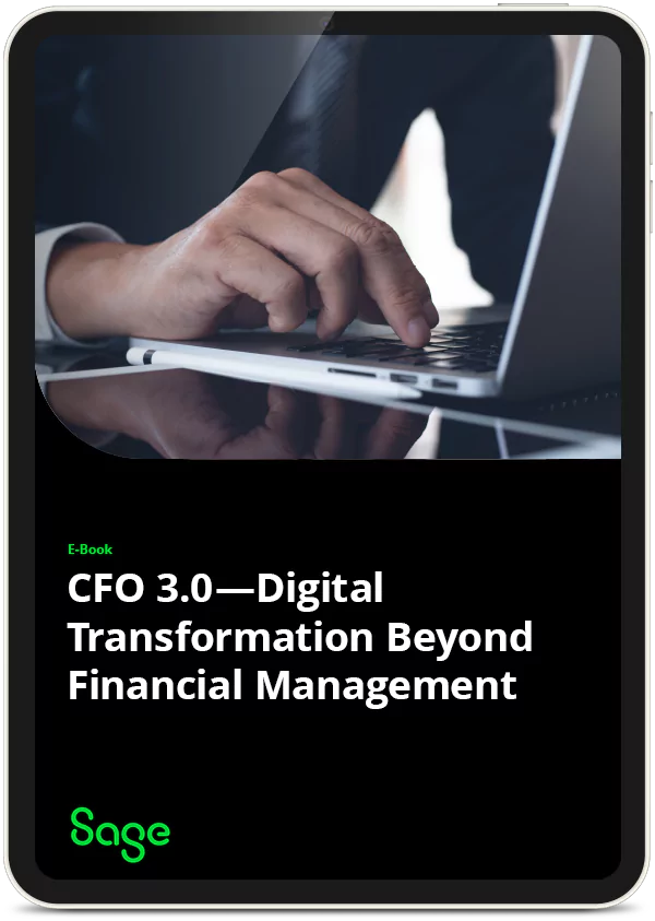 CFO 3.0 Digital transformation beyond financial management