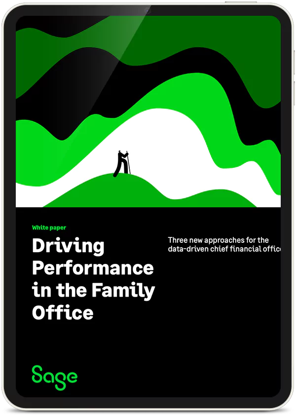 Driving performance in the family office Driving performance in the family office