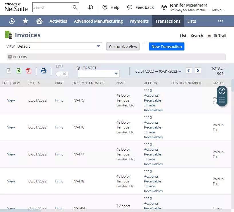 Automated invoicing & billing Automated invoicing & billing