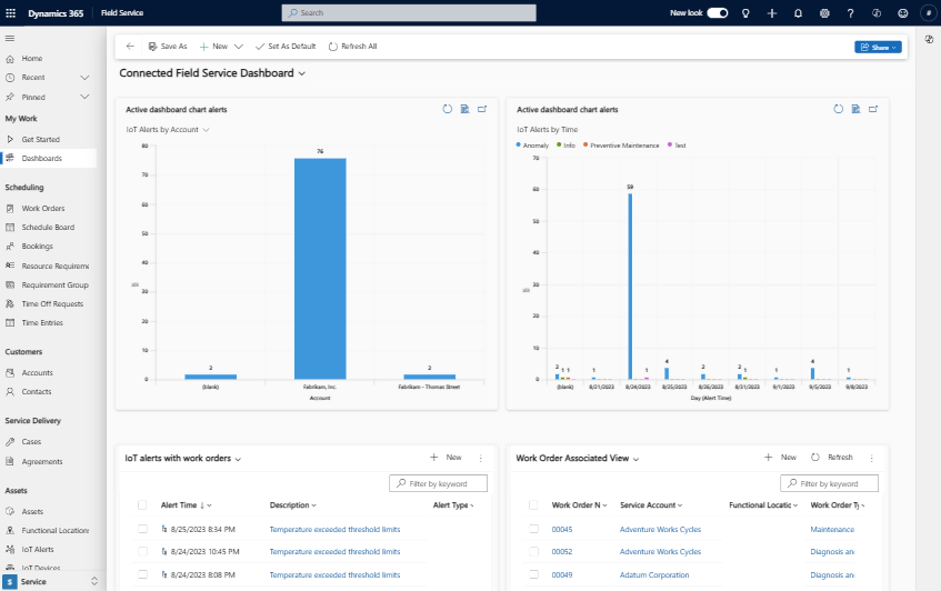 D365 Filed Service mobile app