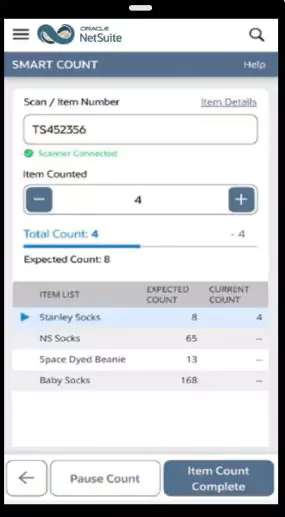 Cycle counting & inventory accuracy Subscription billing