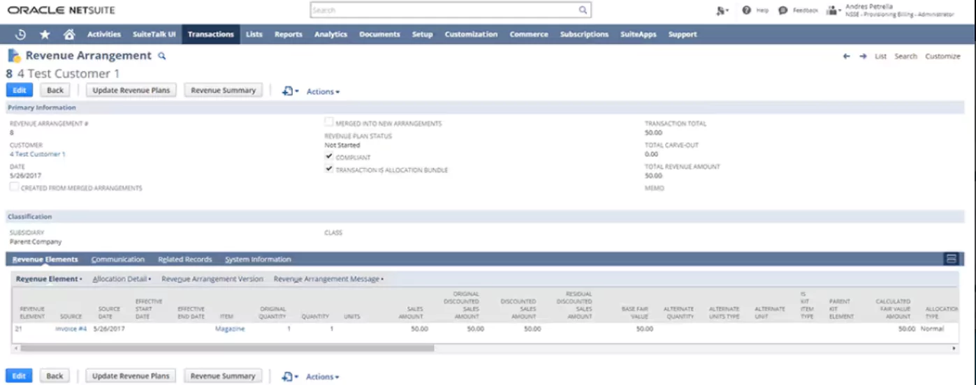 NetSuite revenue recognition NetSuite revenue recognition