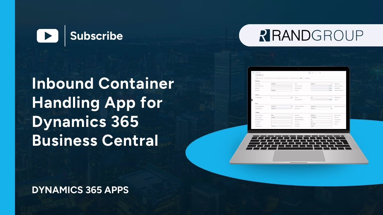 Inbound Container Handling
