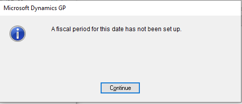GP future date error notification