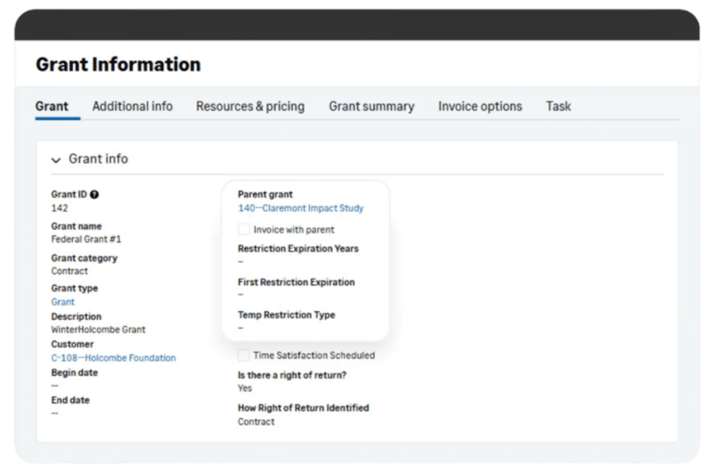 Sage Intacct Grant Management Sage Intacct Grant Management