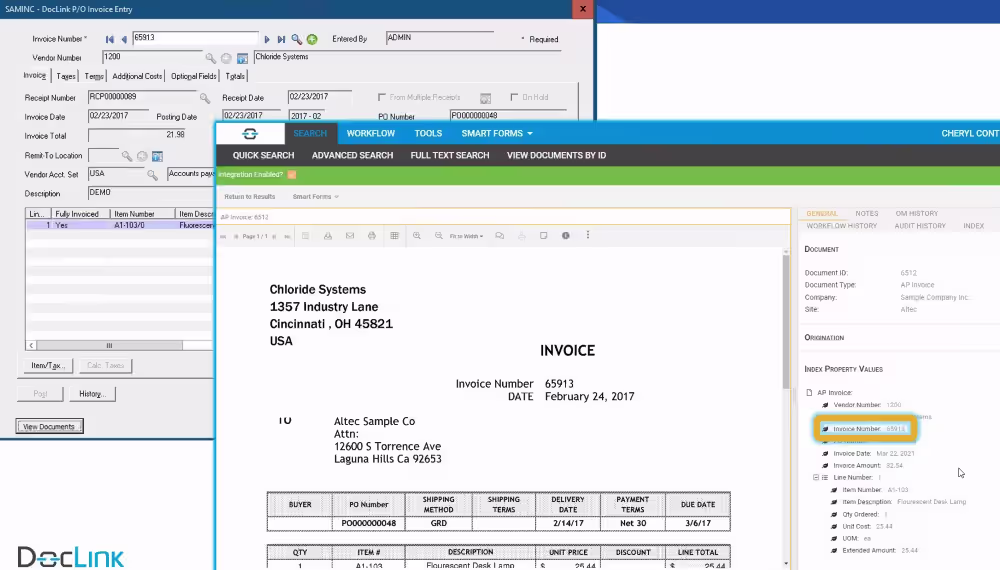 DocLink for Sage 100 DocLink for Sage 100