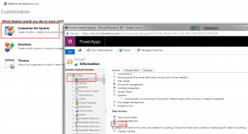 Auditing pic 3 Entity-level auditing in Dynamics 365