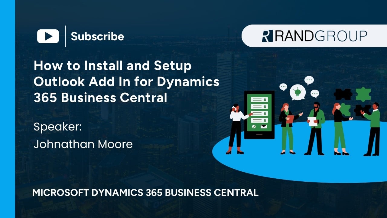 How to install and setup Outlook add-in for Dynamics 365 Business Central