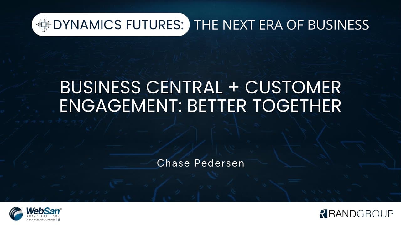 Business Central + Customer Engagement