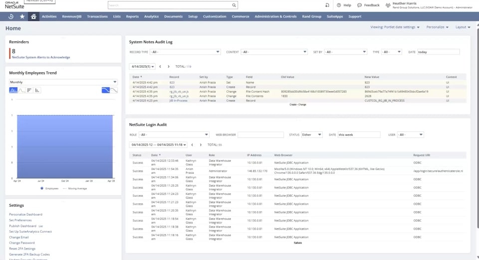 NetSuite joint interest billing