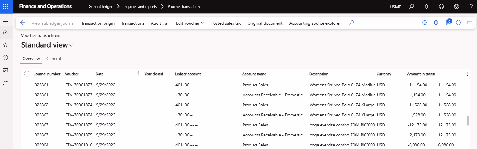 How to trace an intercompany transaction in D365 Finance