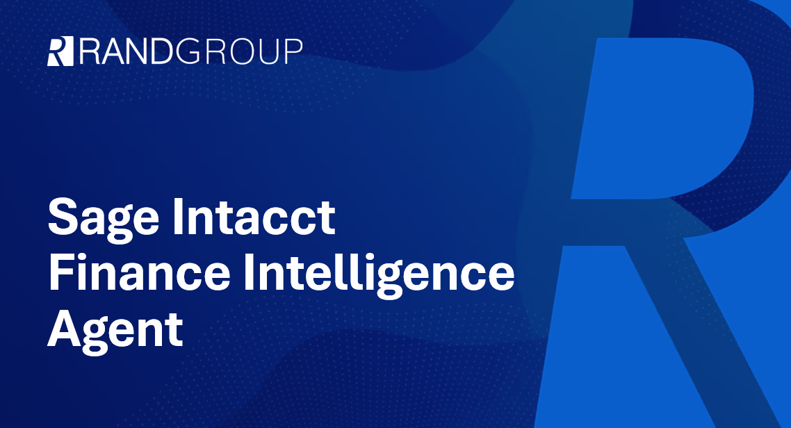 Sage Intacct Finance Intelligence Agent webinar